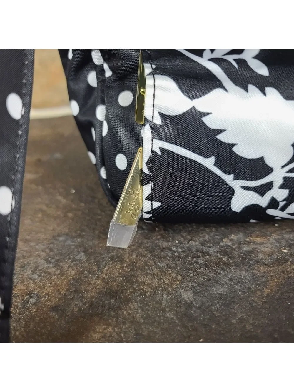 Jujube Be Classy Floral Polka Dot Diaper Bag